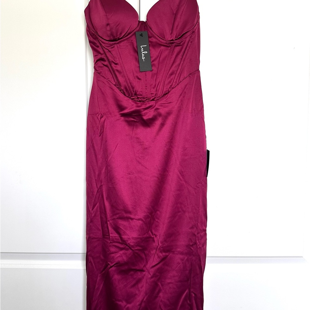 Lulu's Red Bodycon Sweetheart Dress for Prom